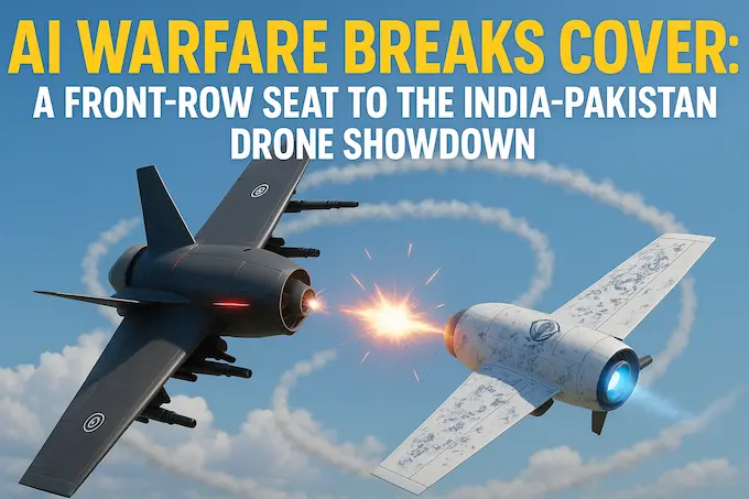 Pakistan Air Force jets scramble over Islamabad at dawn, marking the onset of AI warfare