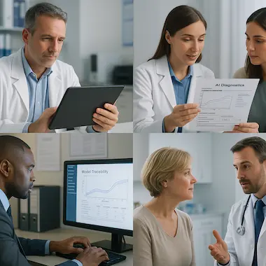 Stakeholders—from lab directors to patients—benefit from transparent AI diagnostics in clinical workflows.