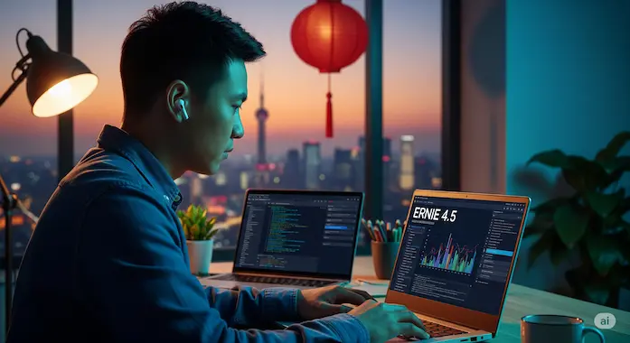 Coder tests ERNIE 4.5 release, a headline moment within AI news July 5 2025.