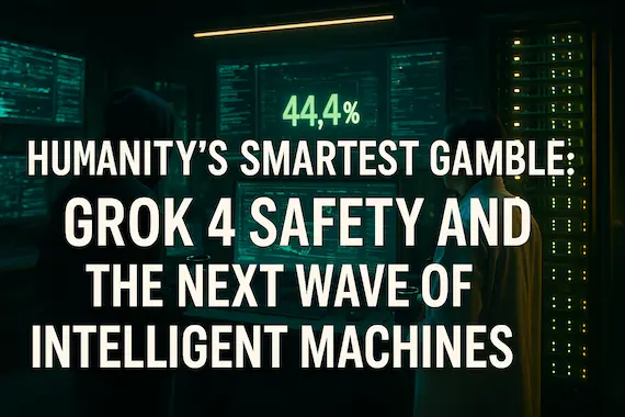 Humanity’s Smartest Gamble: Grok 4 Safety and the Next Wave of Intelligent Machines