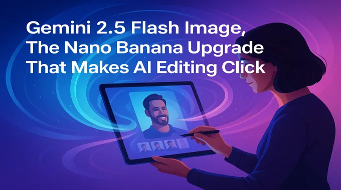 Gemini 2.5 Flash Image: The Nano Banana Upgrade That Makes AI Editing Click