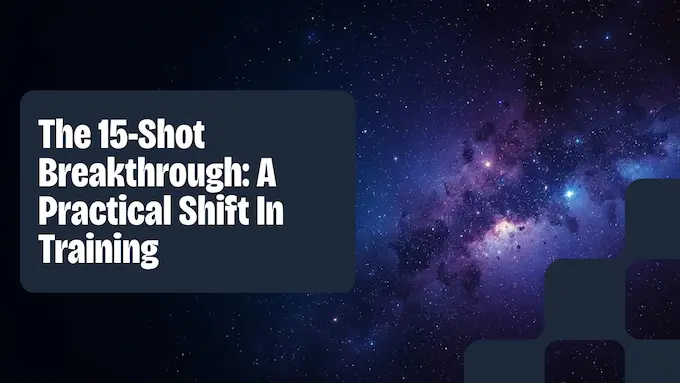 Bright triplet of new, reference, and difference cutouts illustrating few-shot training; AI in astronomy.