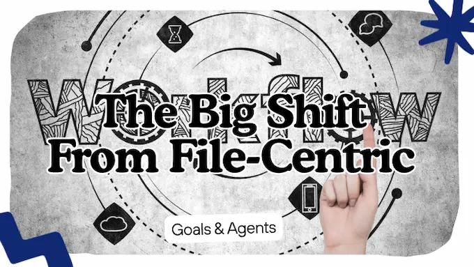 Split diagram from files to agents with vivid nodes, illustrating the Cursor 2.0 workflow shift.