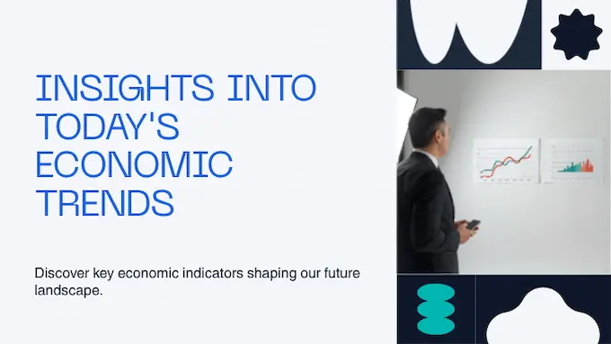 Economist highlights data suggesting an AI bubble using bright ratio charts in a well-lit boardroom.