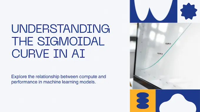 Clean compute-to-performance sigmoid with labeled ceiling and slope, clarifying scaling laws for Reinforcement Learning AI.