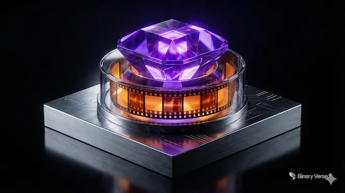 Premium stack of glass and metal objects representing the Gemini 3 Ultra value bundle.