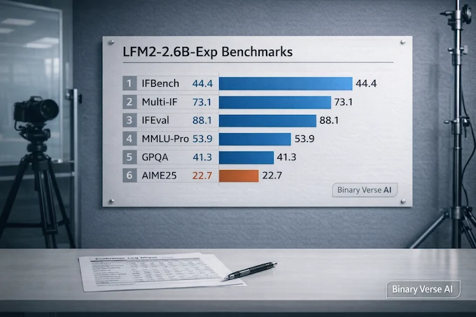lfm2-2-6b-exp-benchmarks-bars-ifbench-aime25-infographic