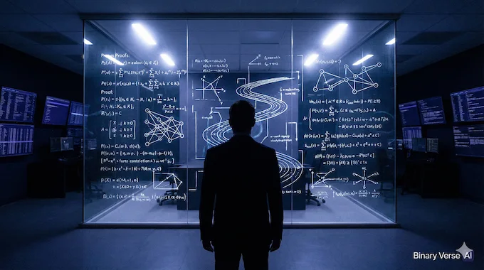 A researcher in a war room plotting the OpenAI code red counter-attack strategy.
