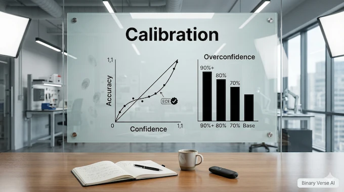 AI News January 10 2026 KalshiBench calibration chart