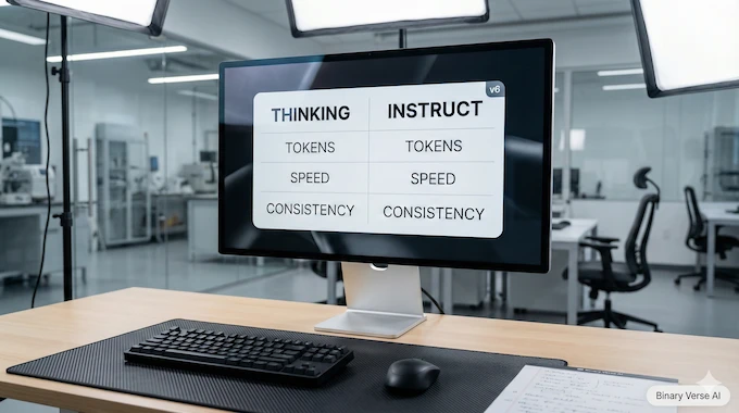 IQuest Coder V1 LiveCodeBench v6 Thinking vs Instruct chart