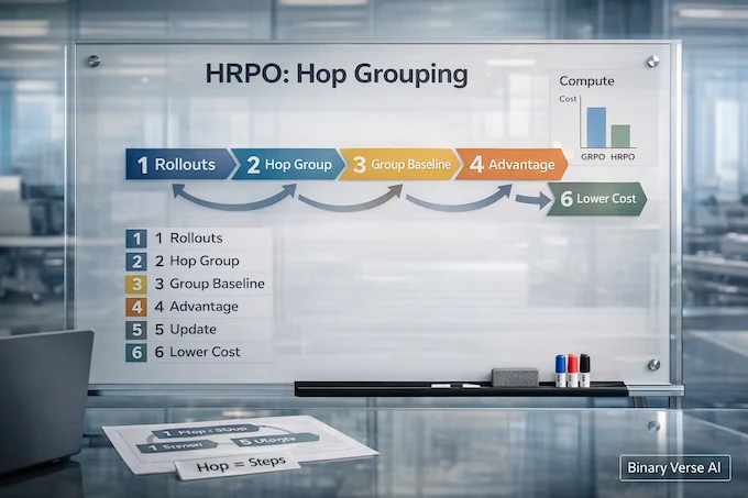 Meta Dr. Zero loop diagram on studio monitor.