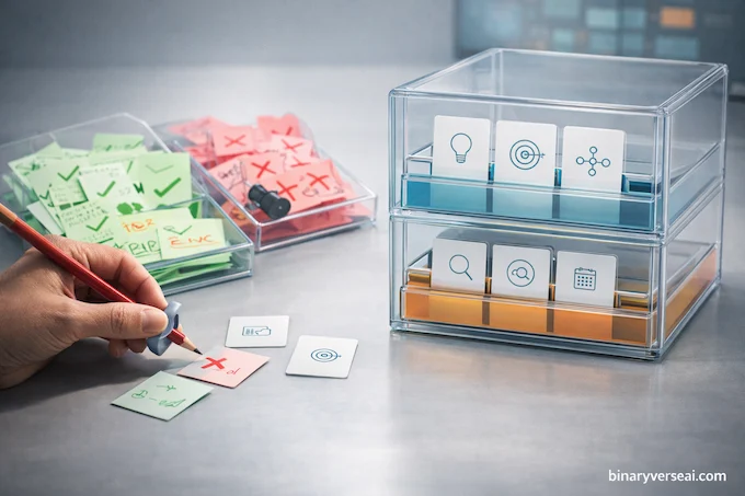 Agentic Memory scene of distilling experiences into a two-layer SkillBank