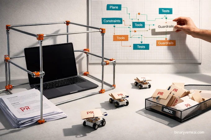 AI News February 14 2026: Harness Engineering: agents shipping PRs inside guardrails and repo maps.