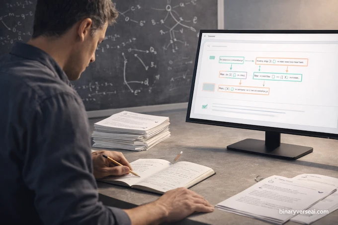 GPT-5.2 gluon result scene showing verified proofs and human-AI collaboration