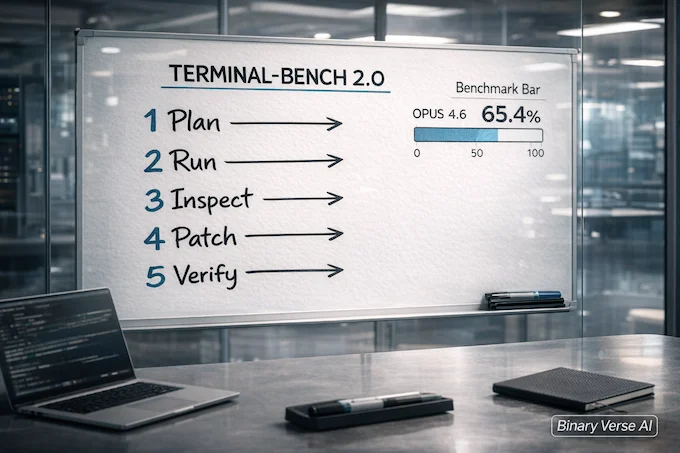 Claude Opus 4.6 Benchmarks Terminal-Bench agent workflow