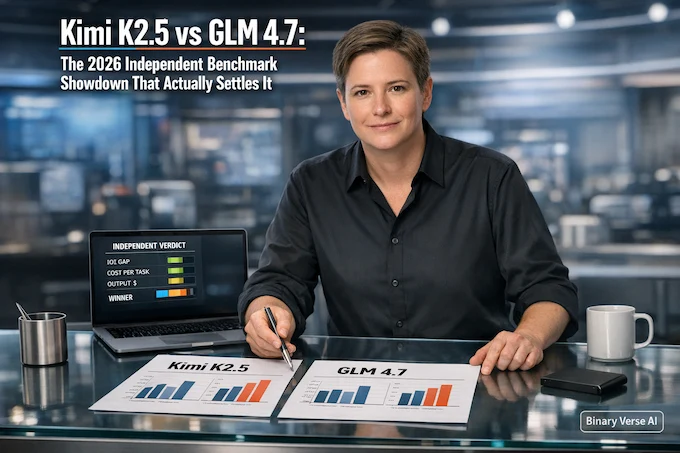 Kimi K2.5 vs GLM 4.7 cover with independent benchmark verdict