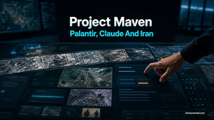 Project Maven feature image about Palantir, Claude and Iran targeting reports