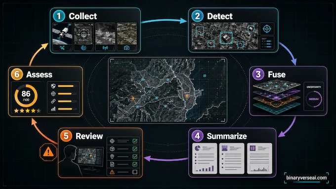 Project Maven infographic for The Reported Workflow Step By Step