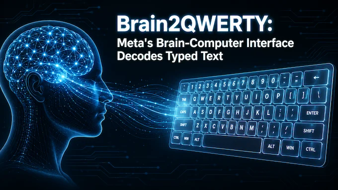 Brain2QWERTY brain-computer interface decoding typed text from brain activity