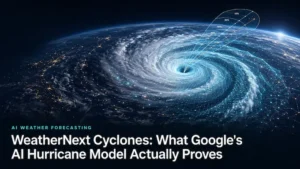 WeatherNext Cyclones: What Google’s AI Hurricane Model Actually Proves