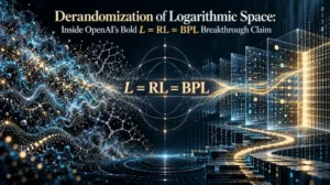 Derandomization of Logarithmic Space: Inside OpenAI’s Bold L = RL = BPL Breakthrough Claim