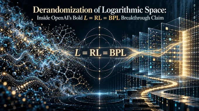 Dice becoming one light path through a narrow memory slot: derandomization of logarithmic space