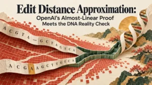 Edit Distance Approximation: OpenAI’s Almost-Linear Proof Meets the DNA Reality Check