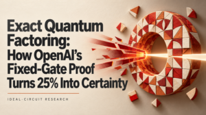 Exact Quantum Factoring: How OpenAI’s Fixed-Gate Proof Turns 25% Into Certainty