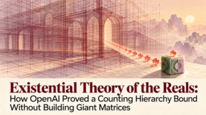 Existential Theory of the Reals: How OpenAI Proved a Counting Hierarchy Bound Without Building Giant Matrices