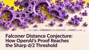 Falconer Distance Conjecture: How OpenAI’s Proof Reaches the Sharp d/2 Threshold