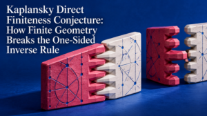 Kaplansky Direct Finiteness Conjecture: How Finite Geometry Breaks the One-Sided Inverse Rule