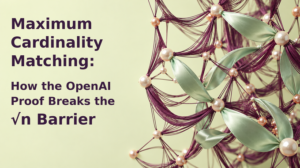 Maximum Cardinality Matching: How the OpenAI Proof Breaks the √n Barrier