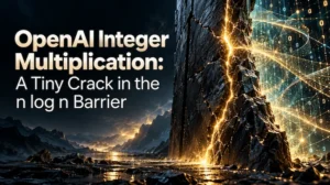 OpenAI Integer Multiplication: A Tiny Crack in the n log n Barrier